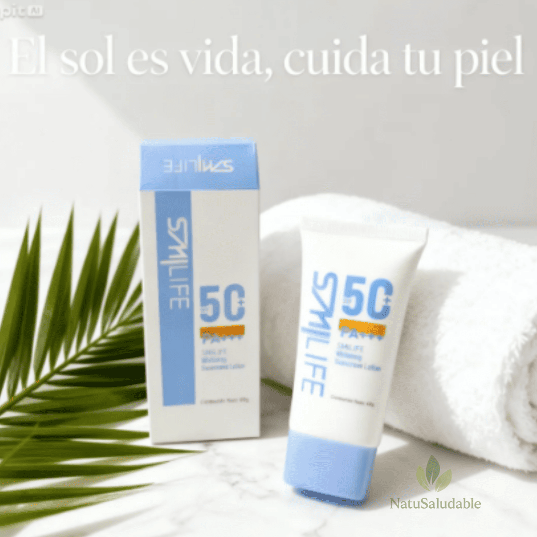 Protector Solar Blanqueador HGW con protección UV