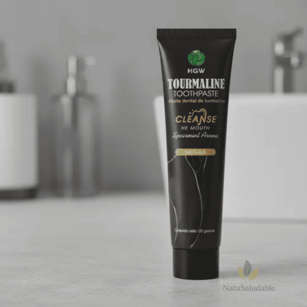 Pasta Dental Natural de Turmalina Negra HGW 100% Natural