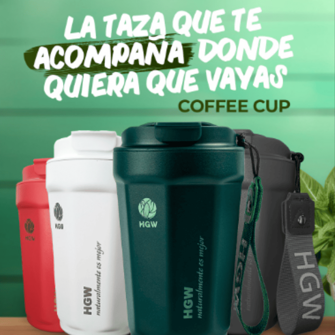 Coffee Cup HGW – Termo reutilizable para bebidas calientes