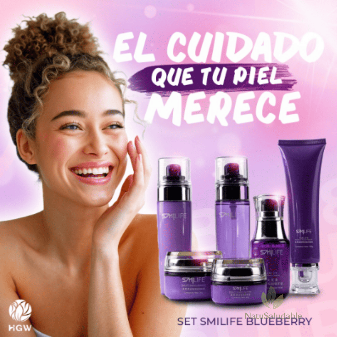 Esencia Facial con Arándanos SMILIFE HGW – Paso 4