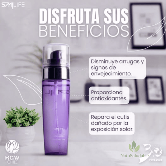 Tonificador Facial con Arándanos SMILIFE HGW – Paso 2