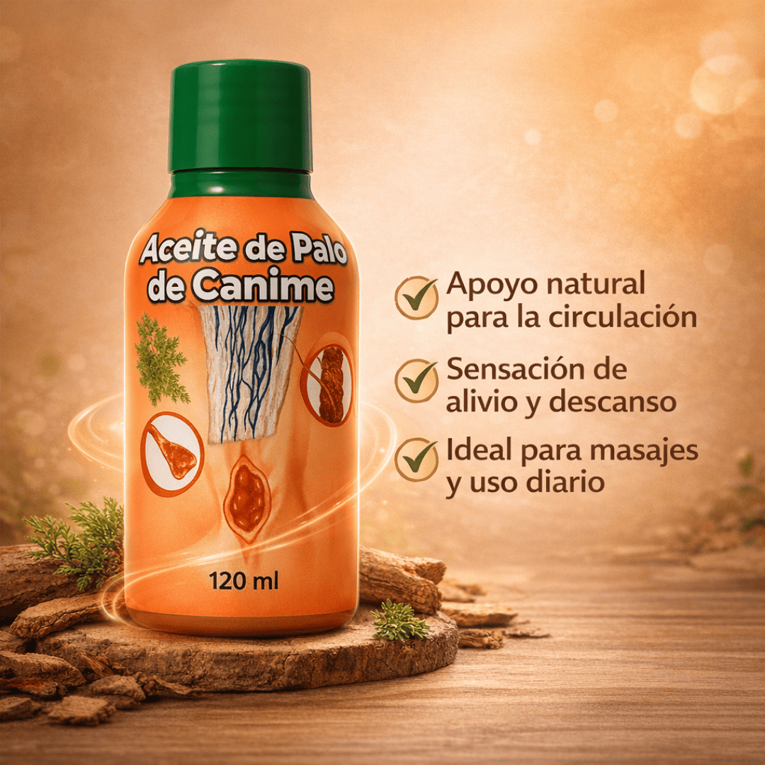 Aceite de Palo de Canime 120 ml – Bienestar Circulatorio