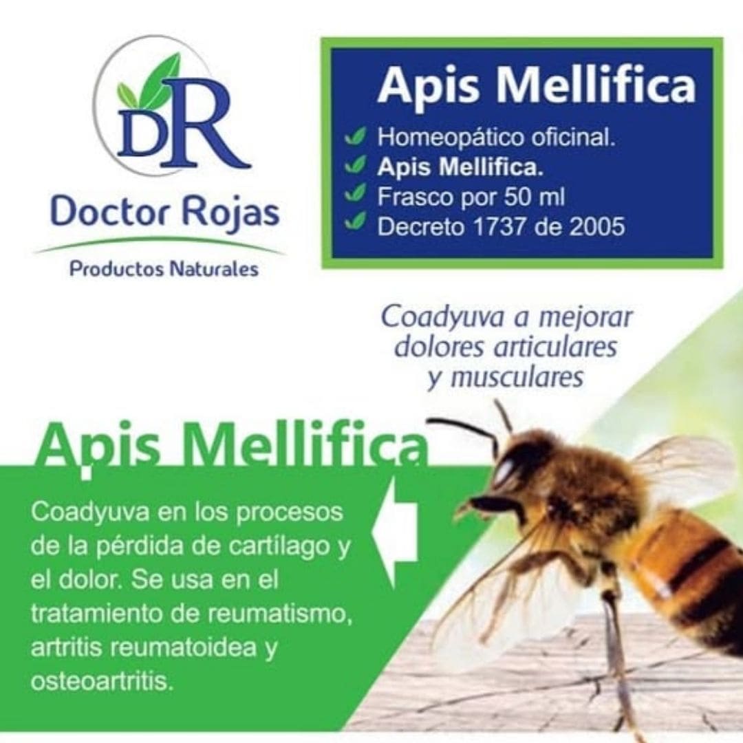 Apis Mellifica DH8 – Apoyo Natural para Dolor e Inflamación Articular