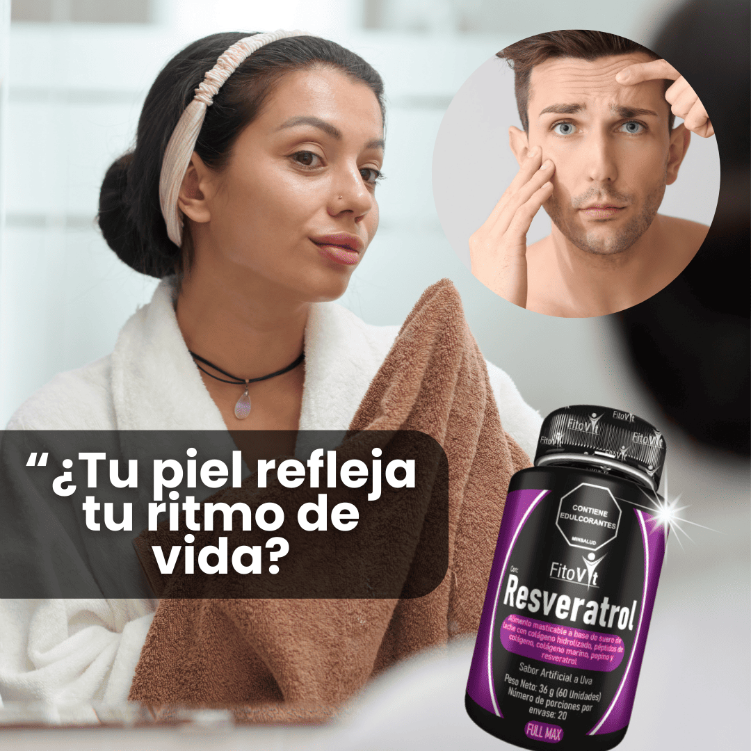 Resveratrol con Colágeno Hidrolizado y Marino 60 Tabs X2