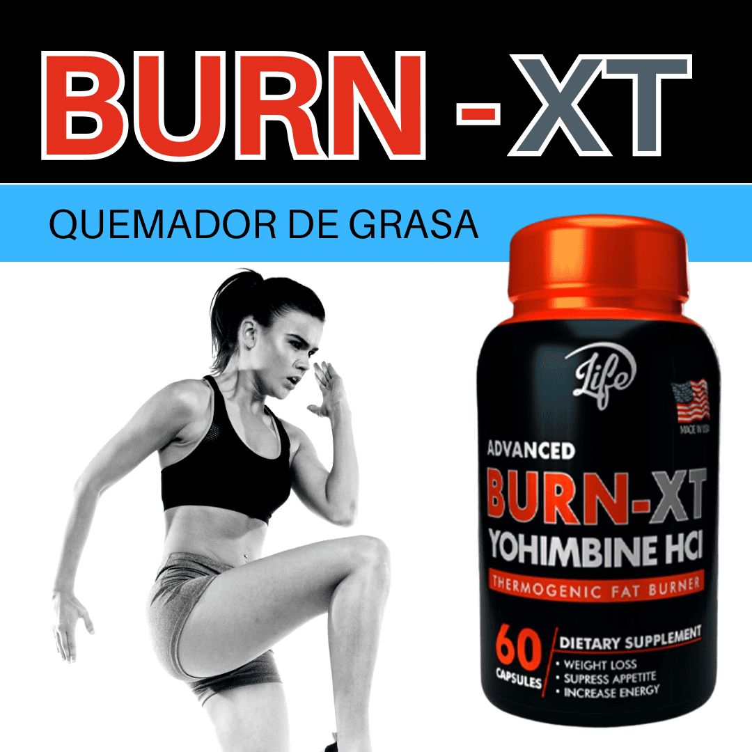 Burn XT Quemador de Grasa 60 Cápsulas Life