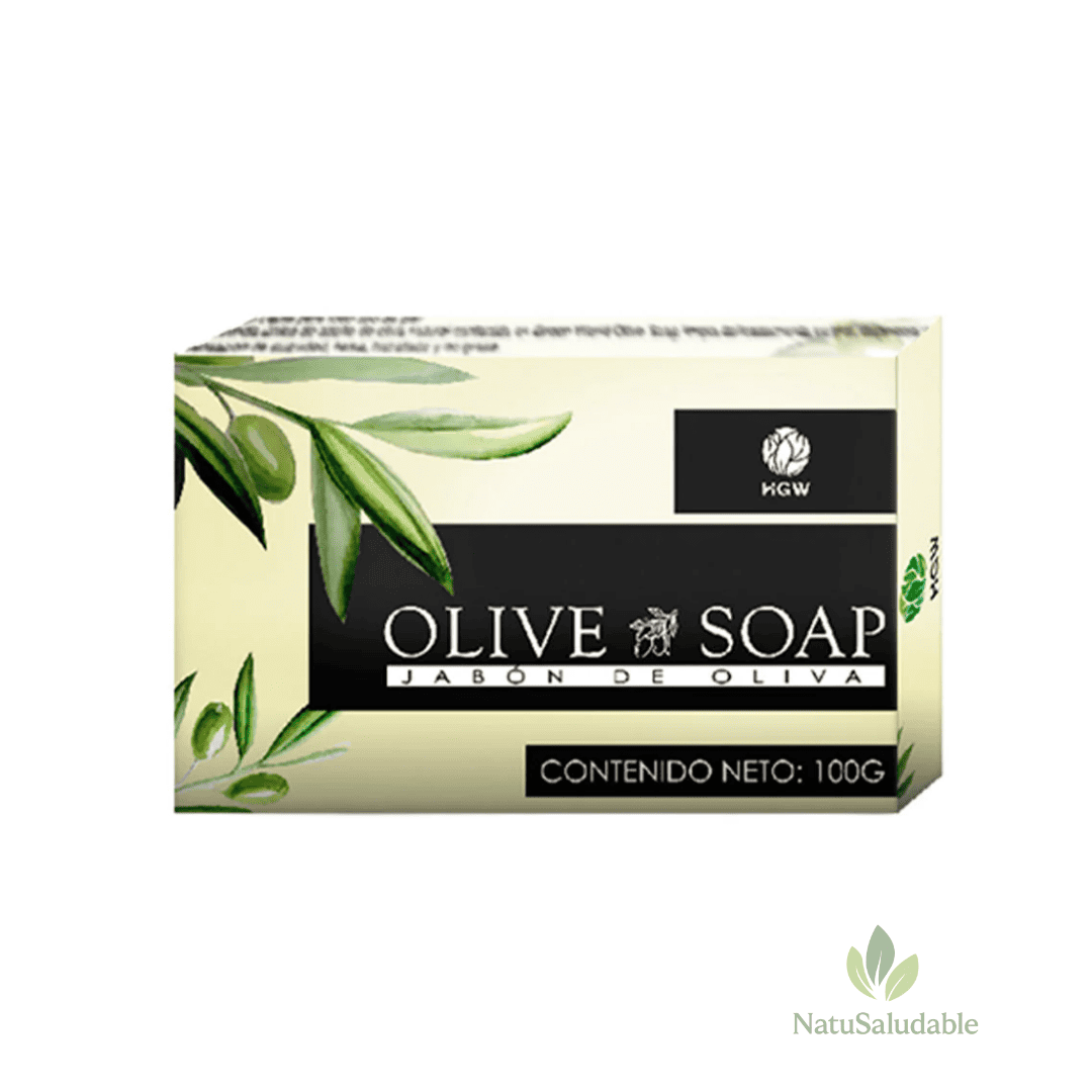 Jabón Hidratante de Oliva HGW – Olive Soap Natural (100 g)
