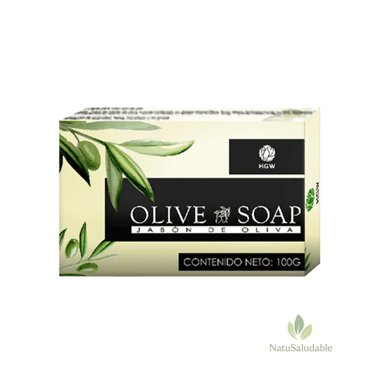 Jabón Hidratante de Oliva HGW – Olive Soap Natural (100 g)