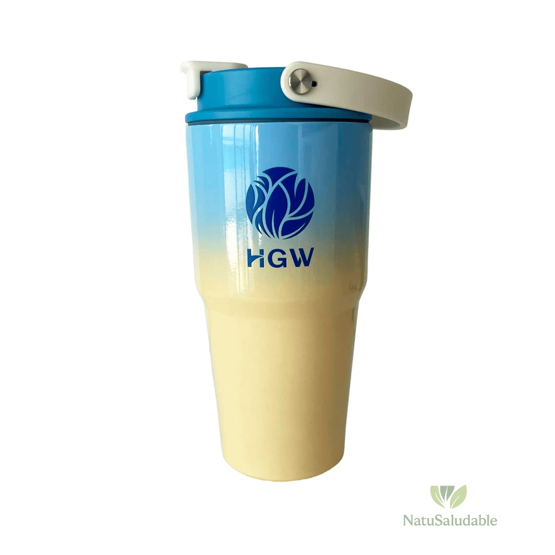 Vaso Térmico HGW Reutilizable – Mantiene Frío y Caliente