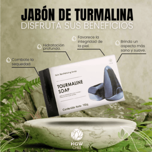 Jabón de Turmalina Negra de HGW (100 g)