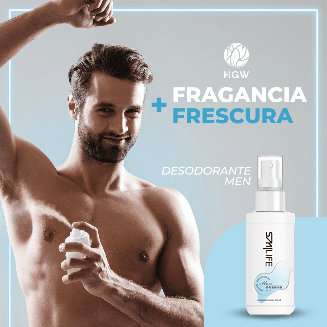 Desodorante Natural HGW Smilife para Hombre sin Alcohol