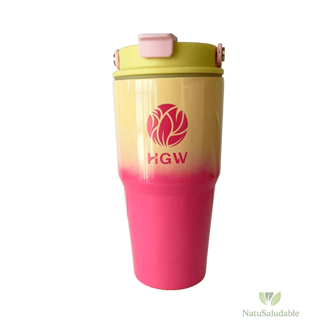 Vaso Térmico HGW Reutilizable – Mantiene Frío y Caliente