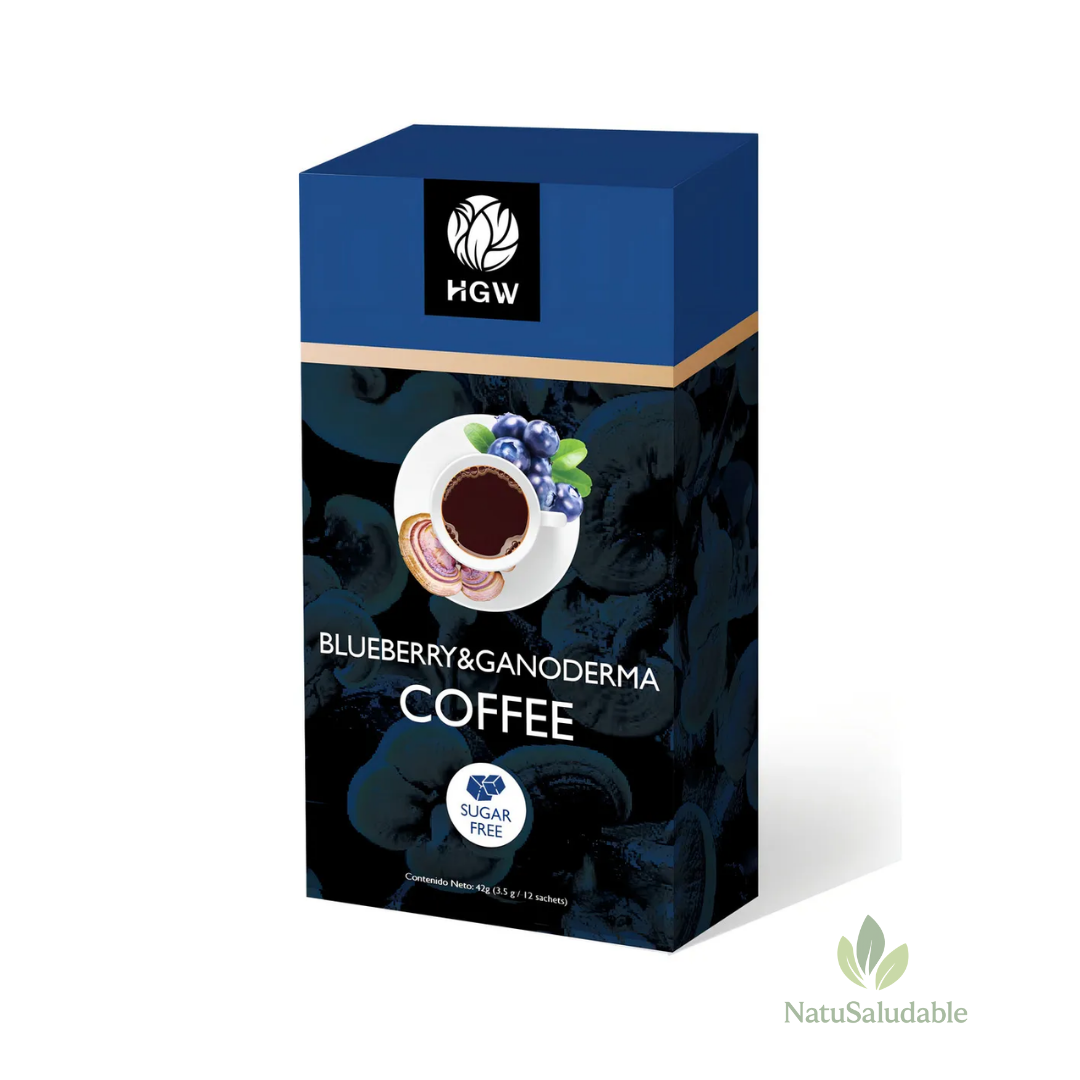 Berry Gano Coffee HGW con Arándanos y Ganoderma