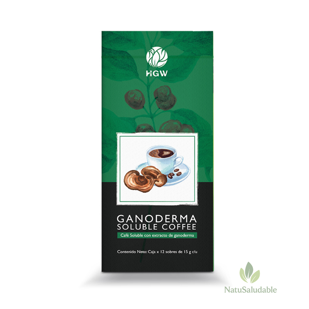 Café con Ganoderma HGW – Bebida Funcional Soluble