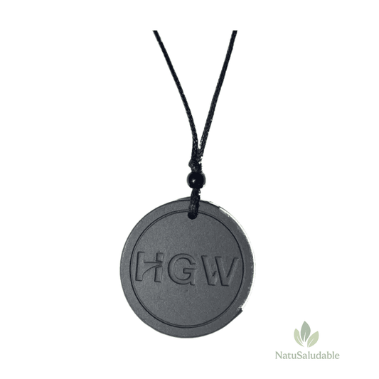 Colgante de Piedra Energética HGW – Turmalina Negra Protectora