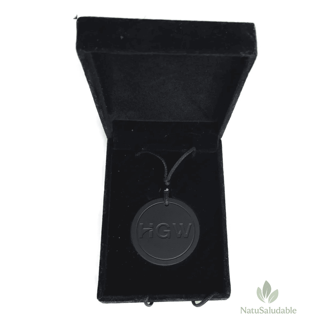 Colgante de Piedra Energética HGW – Turmalina Negra Protectora
