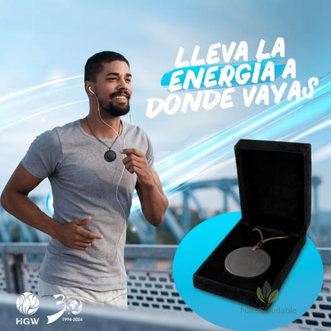 Colgante de Piedra Energética HGW – Turmalina Negra Protectora