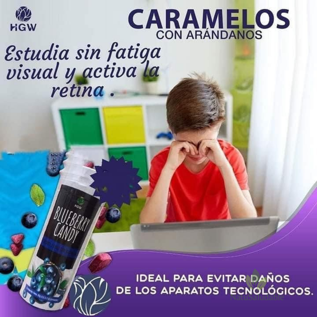 Dulces de Arándano HGW – Para la Buena Salud Visual
