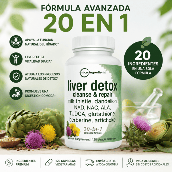¿Te sientes inflamado, pesado y sin energía?