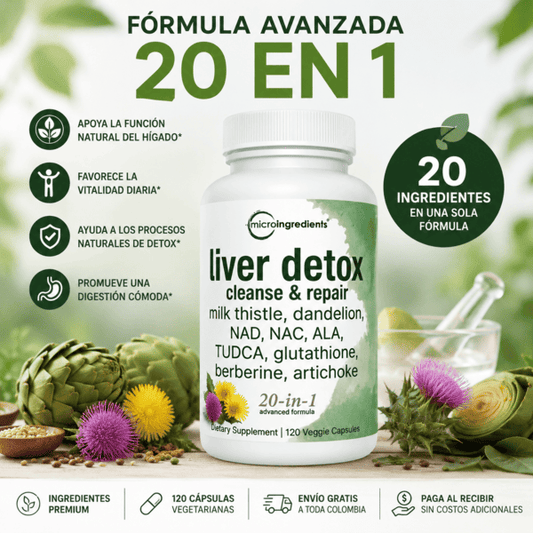 ¿Te sientes inflamado, pesado y sin energía?
