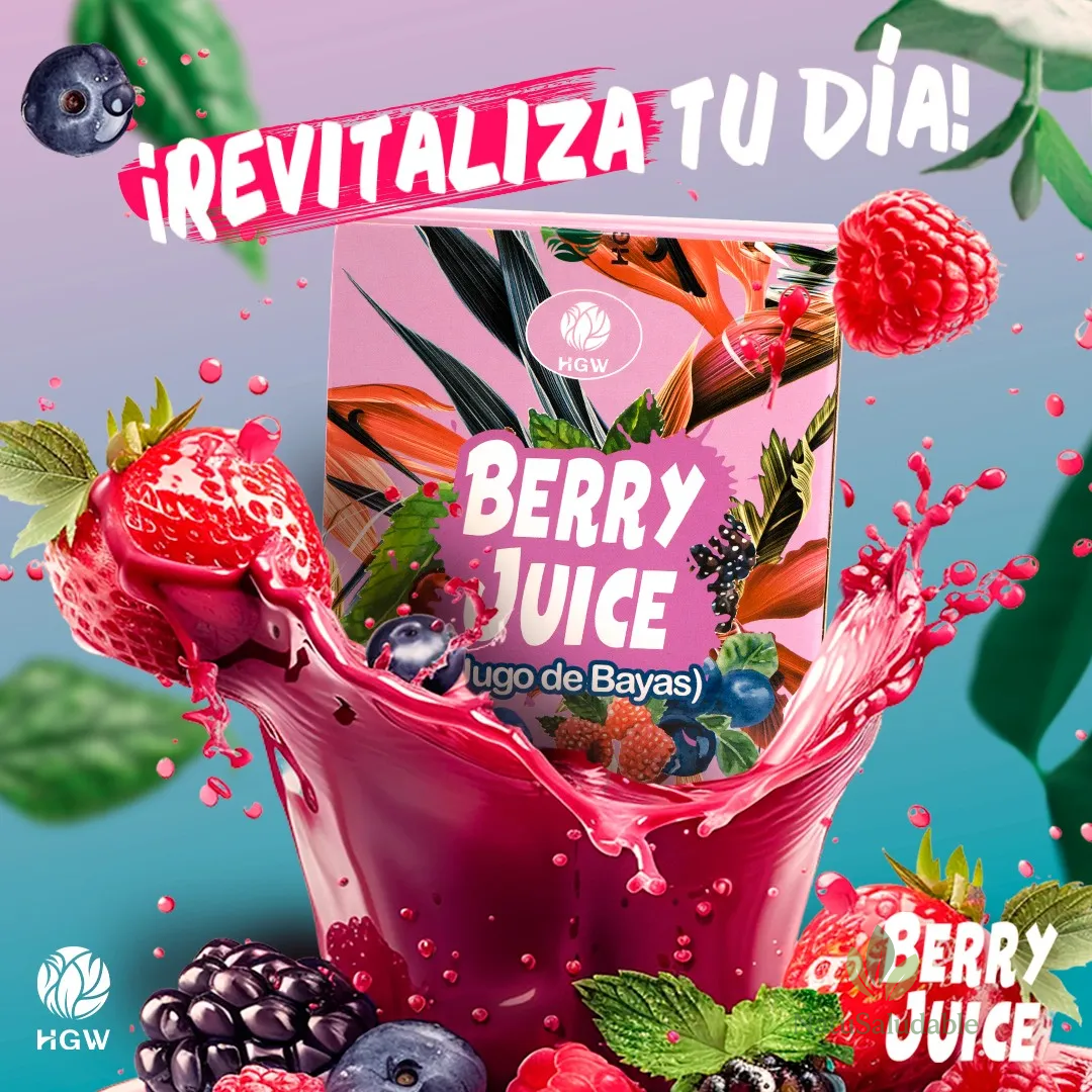 Berry Juice High VC HGW – Jugo en Polvo Antioxidante con Vitamina C