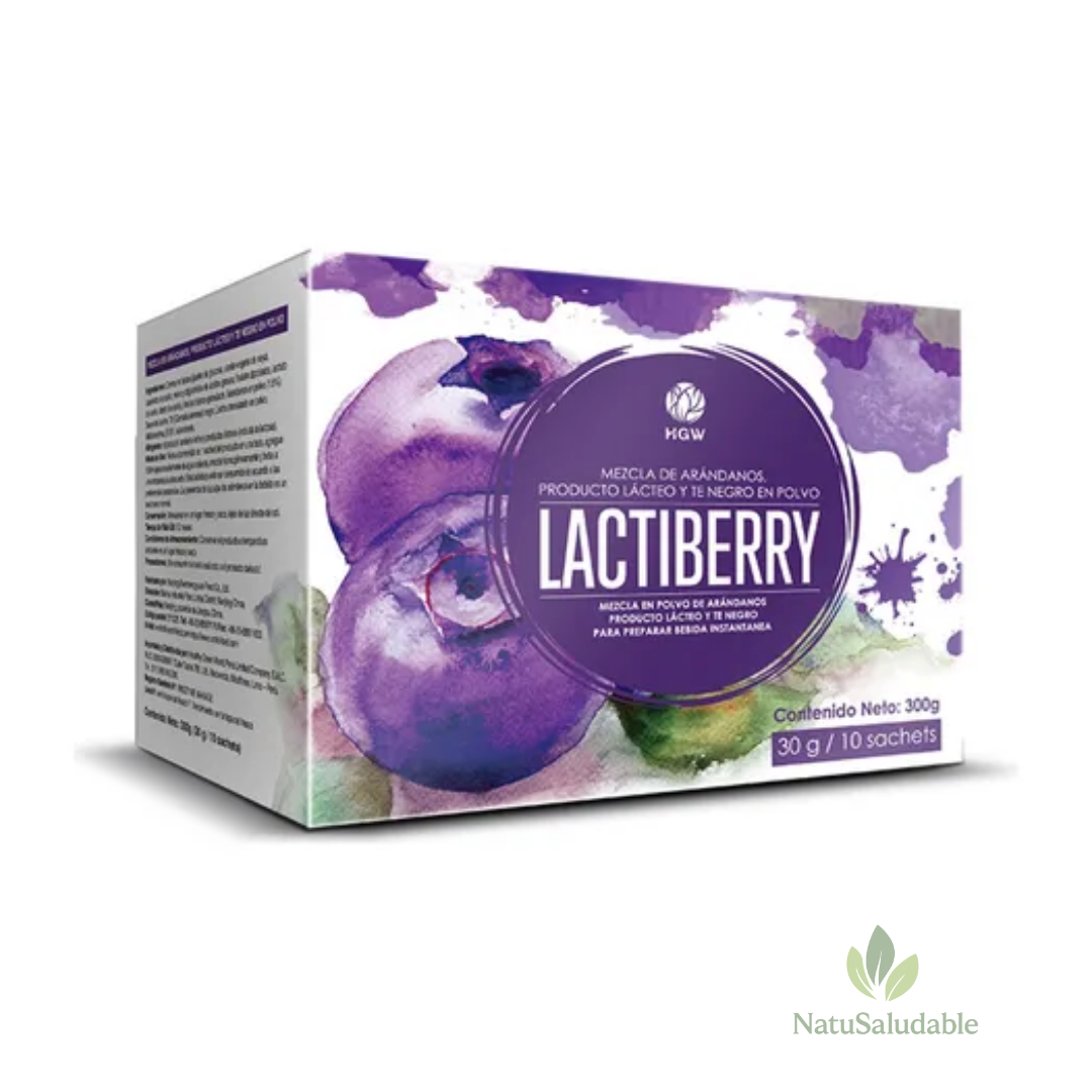 Lactiberry HGW – Bebida Funcional con Arándanos y Té Negro