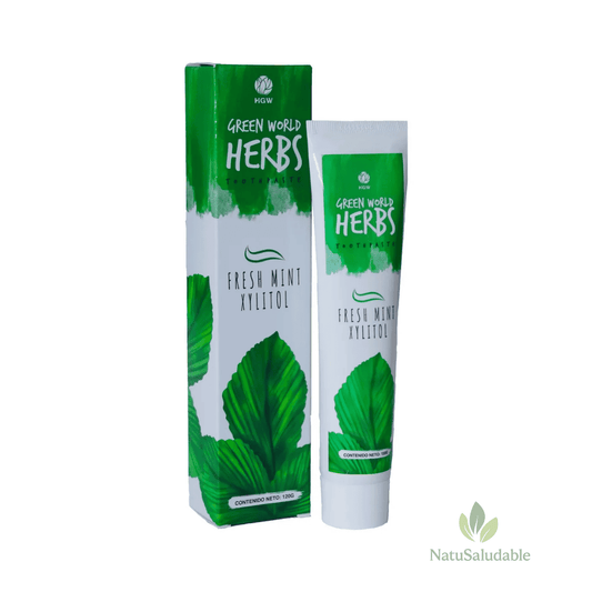 Pasta Dental Natural Herbs HGW 120g sin flúor ni triclosán