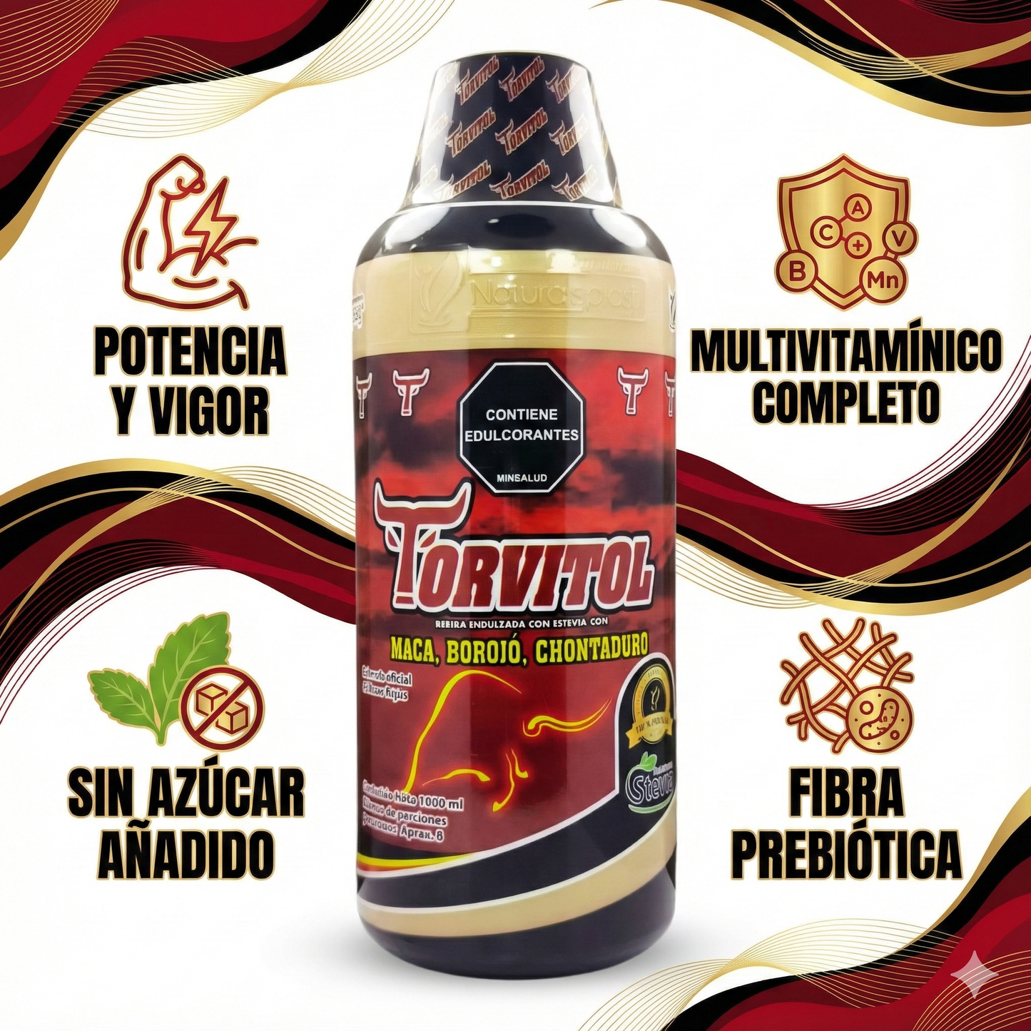 TORVITOL POTENCIALIZADOR LÍQUIDO 1000 ML