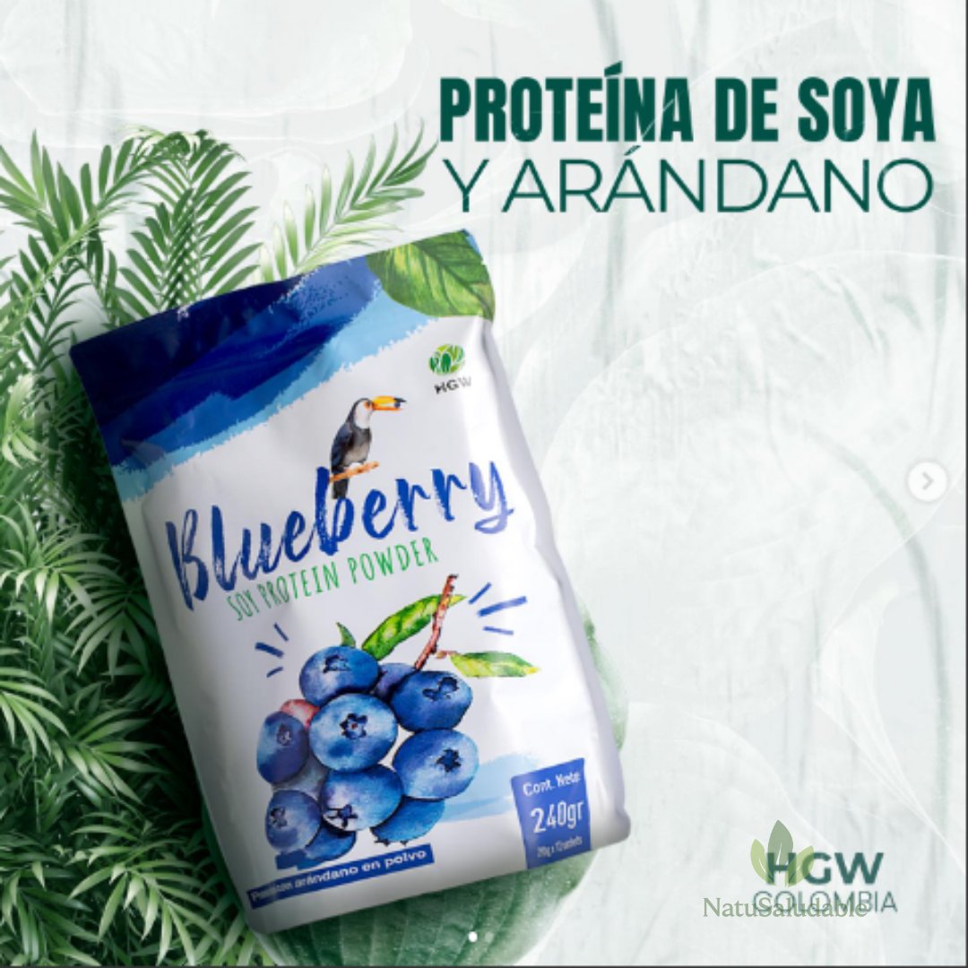 Proteína de Soya y Arándanos HGW – Proteína Vegetal