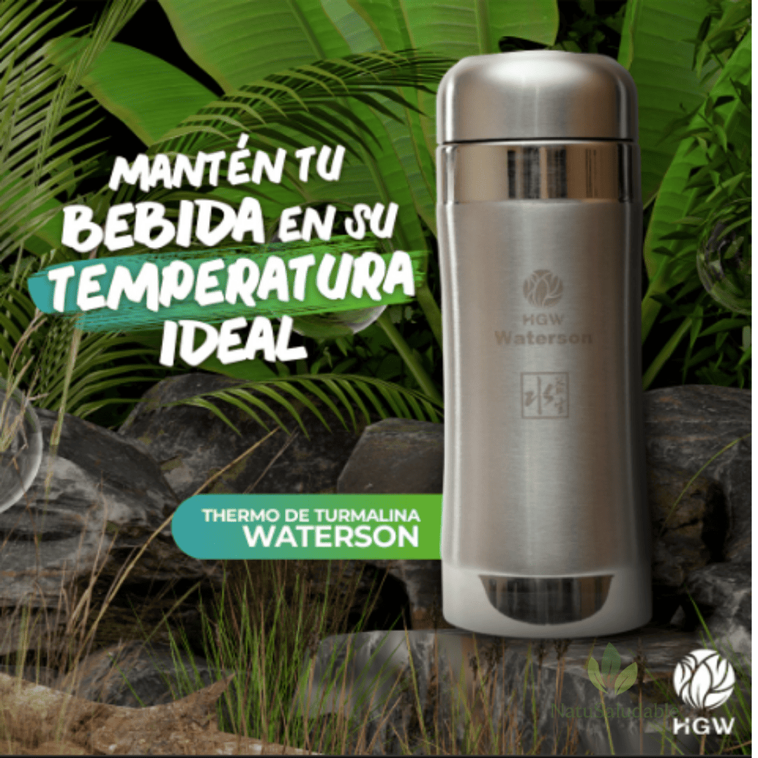 Termo de Turmalina HGW Waterson – Alcaliniza y Energiza el Agua