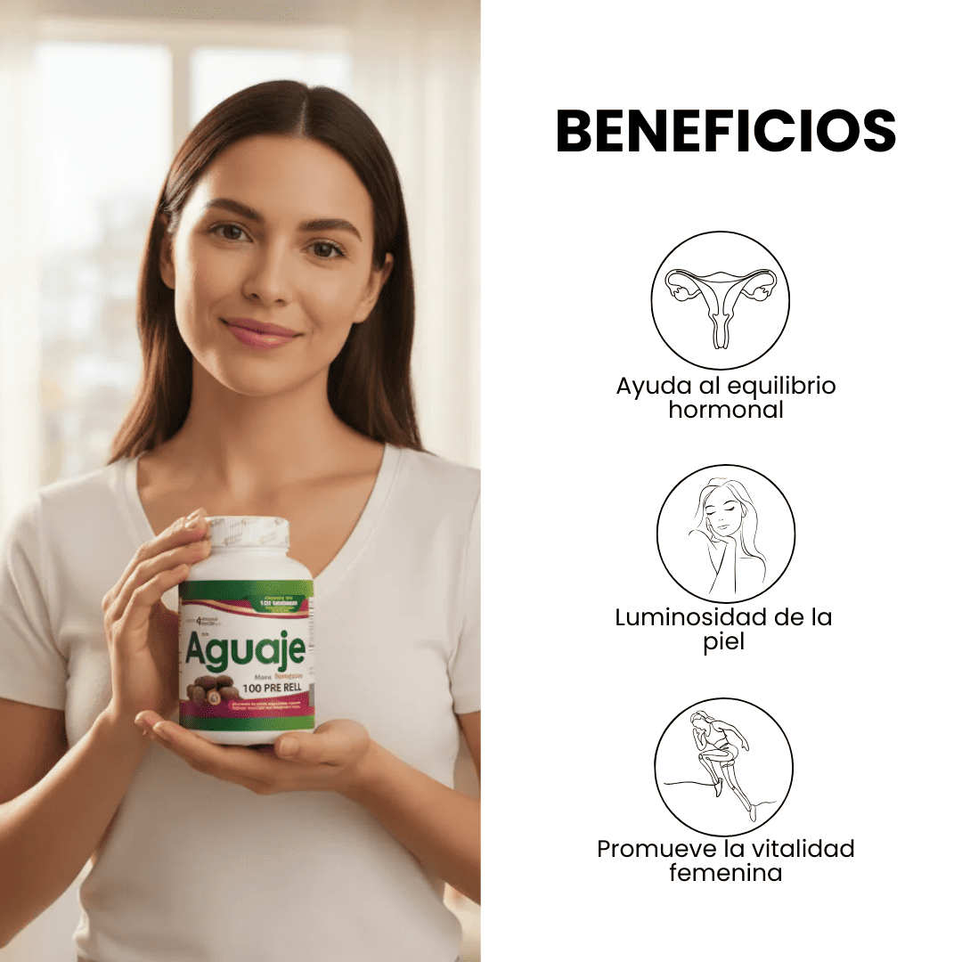 Aguaje con Maca y Fenogreco X3 Bienestar Femenino