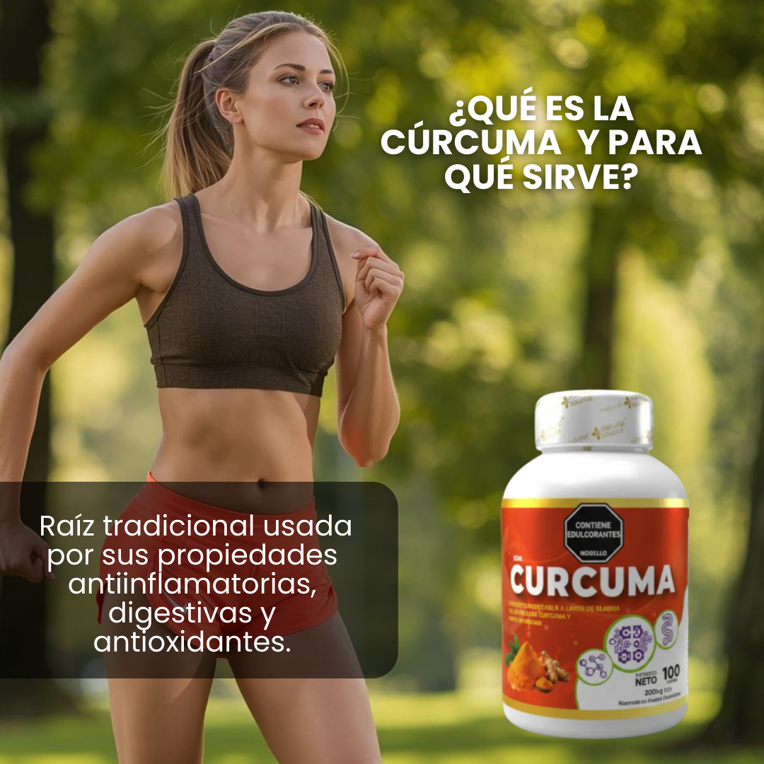 Cúrcuma 100 Cápsulas Natural Health X2