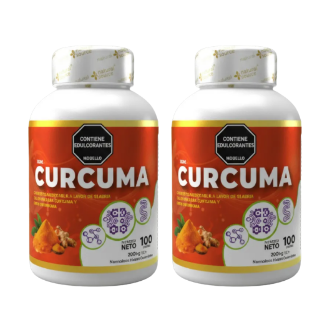 Cúrcuma 100 Cápsulas Natural Health X2