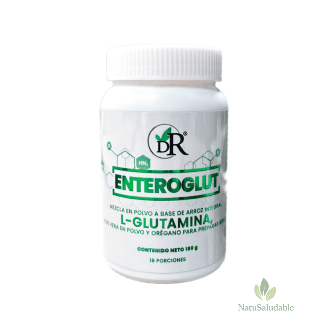 Enteroglut Dr. Rojas – L-Glutamina, Aloe Vera y Orégano