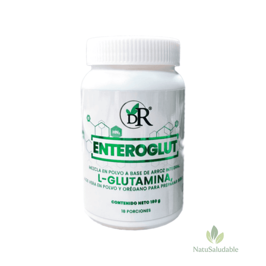 Enteroglut Dr. Rojas – L-Glutamina, Aloe Vera y Orégano