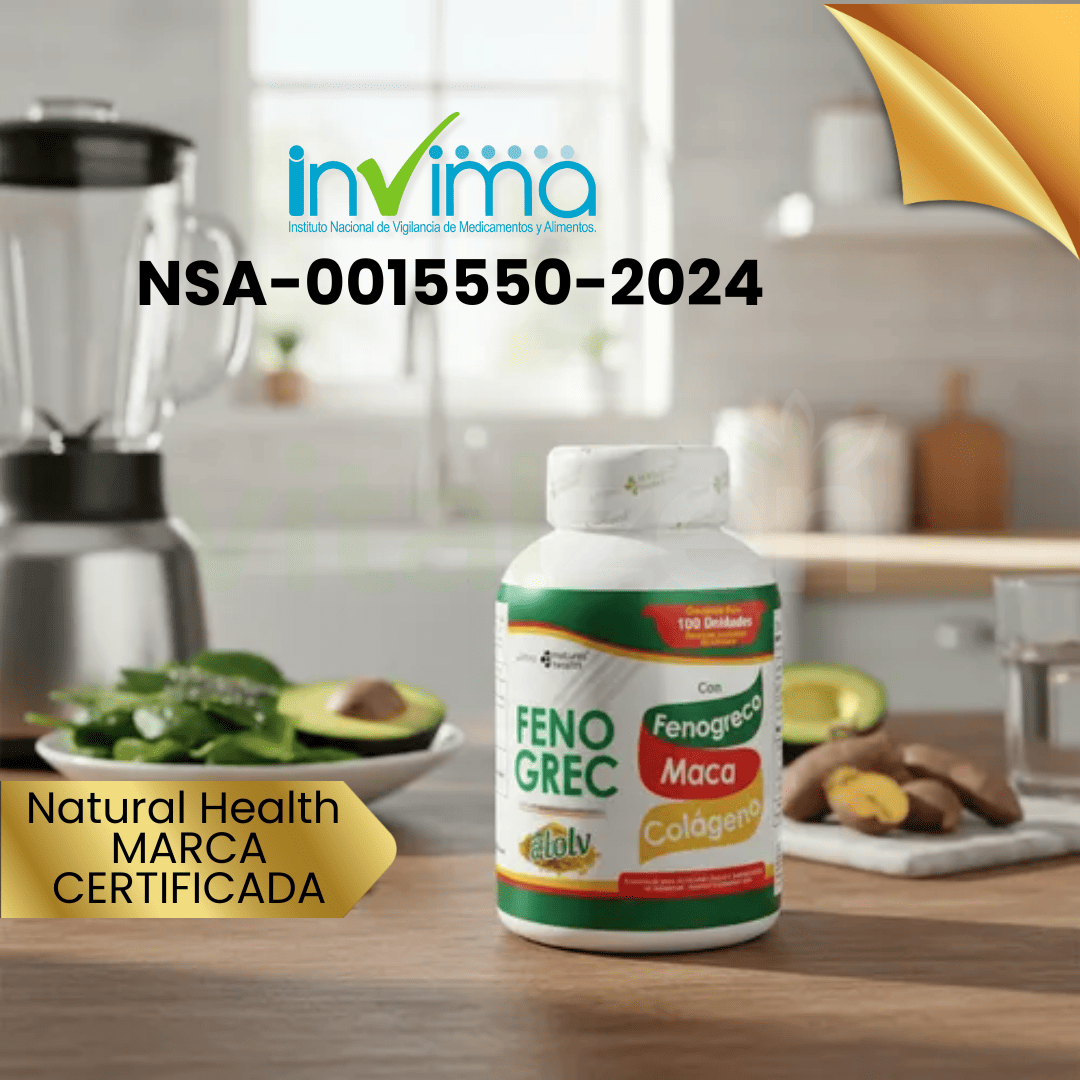 Fenogreco con Colágeno Nat Health X3 – Equilibrio Hormonal