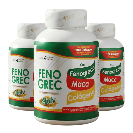 Fenogreco con Colágeno Nat Health X3 – Equilibrio Hormonal