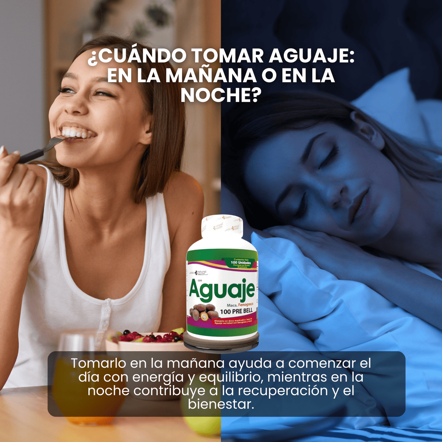 Aguaje con Maca y Fenogreco X3 Bienestar Femenino