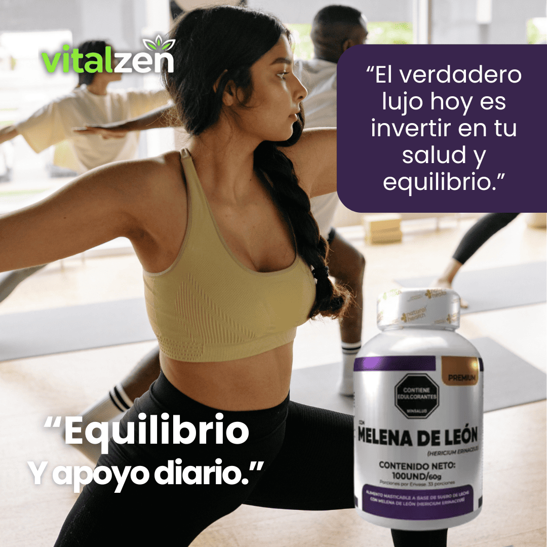 Melena de León Premium 100 Cápsulas – Memoria