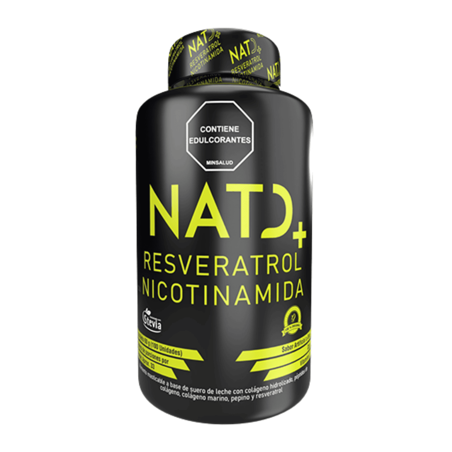 NAD Resveratrol con Colágeno 100 Caps Natural Health