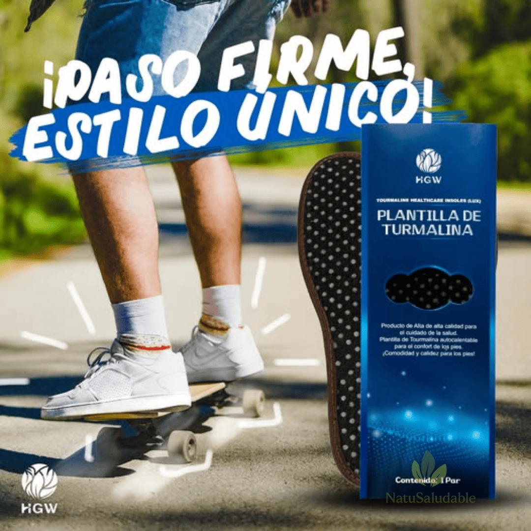 Plantillas de Turmalina HGW – Bienestar y Confort para tus Pies