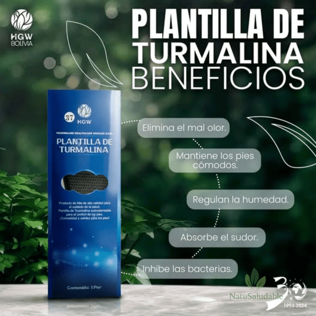 Plantillas de Turmalina HGW – Bienestar y Confort para tus Pies