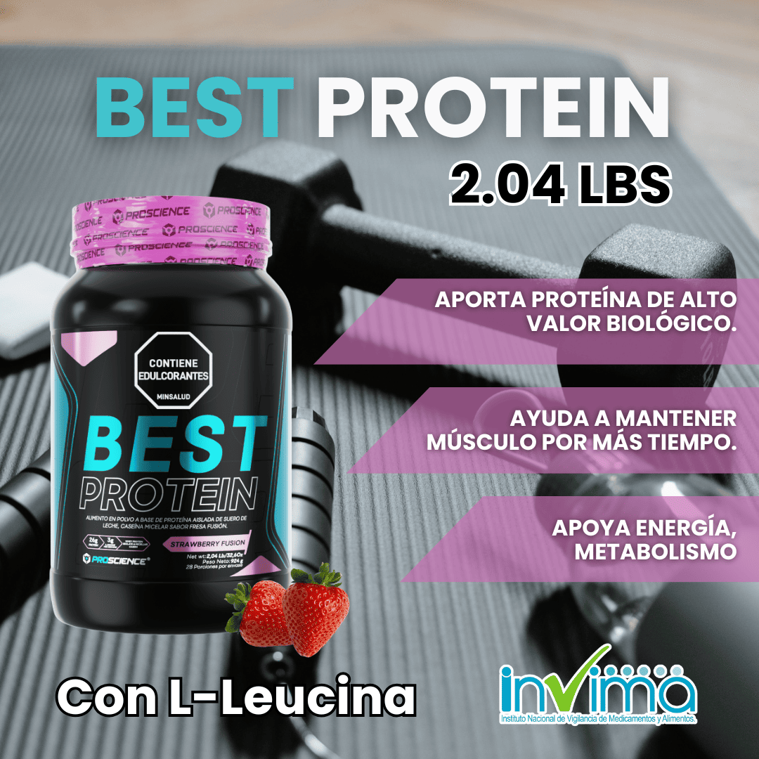 Proteína Best Protein 2.04lb Chocolate – 26g Aislada