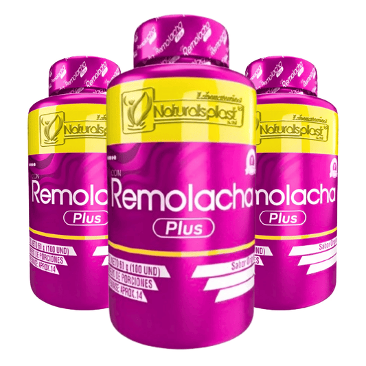 Remolacha Plus Naturals Plast 100 Und X3 – Energía