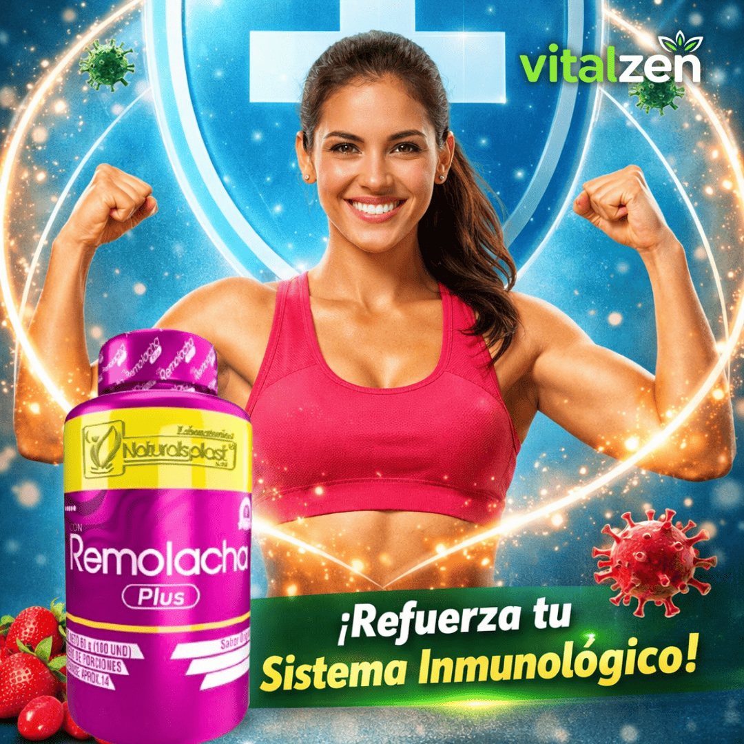 Remolacha Plus Naturals Plast 100 Und X3 – Energía